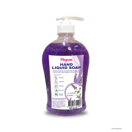 Liquid Hand Soap Lavender 500ml pump bottle with front sticker x1