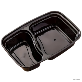 2 division PP w Lid 38g - 10 PCS