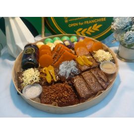 a festive assortment of kakanin