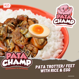 Pata Trotter/Feet W/Rice & Egg