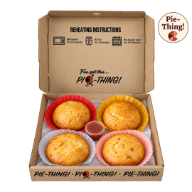 Cheese Pocket Pie - Assorted (Box of 4)
