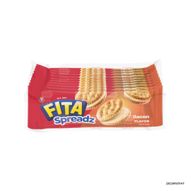 Fita Spreadz Sandwich Crackers Bacon | 25g x 10