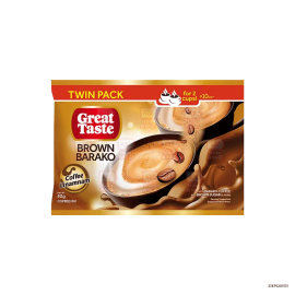 Great Taste Brown Barako Twin Pack | 52g x 5
