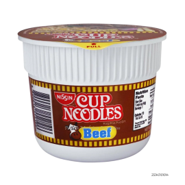 Nissin Mini Cup Noodles Beef | 40g x 1