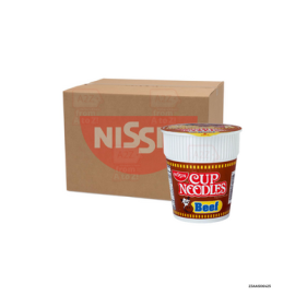  Nissin Cup Noodles Beef | 60g x36
