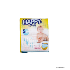 Happy Super Dry Diaper Small  | 30s x 1 pack