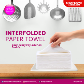 Interfolded Paper Towel Virgin Pulp 1 ply 175 pulls