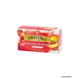 Twinings Strawberry And Mango Flavoured Infusion | 25bags x 1 pack