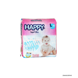 Happy Super Dry Diaper Large | 30s x 1 pack