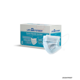 Life Defender Premium Disposable Facemasks | 3ply 50s