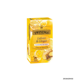 Twinings Lemon & Ginger Tea | 1.5g x 25 Bags