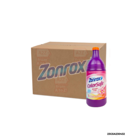 Zonrox Bleach Colorsafe Blossom Fresh | 900ml x 24