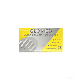 Glomed Surgical Latex Gloves Medium x100