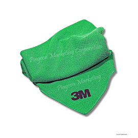 3M Microfiber Cloth Green x10