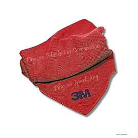 3M Microfiber Cloth Red x10