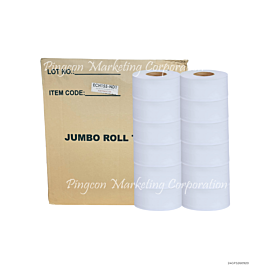 Bonita Jumbo Roll Tissue Class A Virgin Pulp 2 ply 250 meters x12