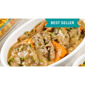 Ox Tongue with Mushroom Sauce (8-10pax)