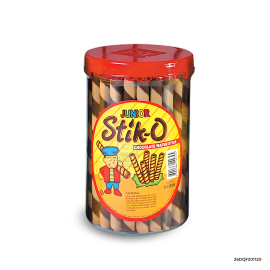 Stik-O Junior Wafer Stick Chocolate 380g x1