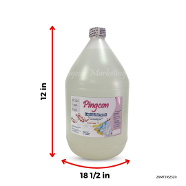 2083C Pingcon Liquid Detergent Fresh Petal Gallon x4