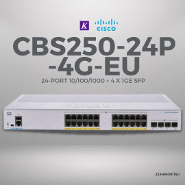  Cisco - CBS250-24P-4G-EU