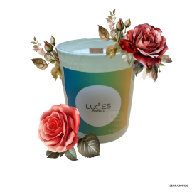 Luces Manila Scented Candle - English Garden