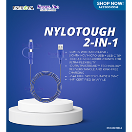 ENERGEA NYLO TOUGH 2-IN-1