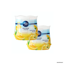Ambipur Gel Fresh Refreshing Lemon Value Pack| 180g x 2