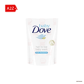 Baby Dove Rich Moisture Head to Toe Refill | 430ml x 1