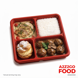 Bento Meal Set D - The Continental Indulgence Easy Pack Lunch Meal