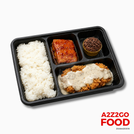 Bento Meal Set F - The Sweet & Savory Duo Easy Pack Lunch Meal