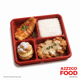 Bento Meal Set F - The Sweet & Savory Duo Easy Pack Lunch Meal