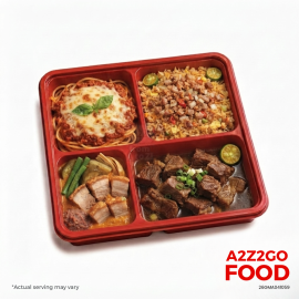 Bento Meal Set I - The Filipino Classics Showcase Easy Pack Lunch Meal