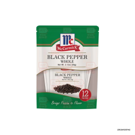 McCormick Black Pepper Whole | 5g x 12