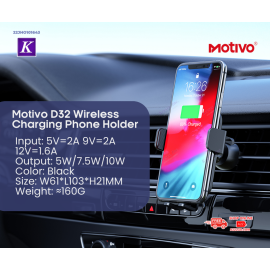 Motivo D32 Wireless Charging Phone Holder