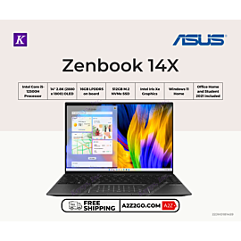 ASUS Zenbook 14X UX5401ZA-KN130WS  Intel Core i5-12500H 512GB M.2 NVMe SSD Intel Iris Xe Graphics Windows 11 Home