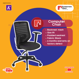 Computer Chair with Arms and Wheels