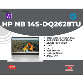 HP 14" Core i3 14S-DQ2628TU
