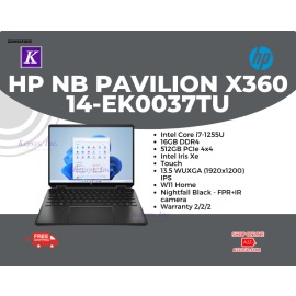 HP NB Pavilion X360 14-EK0037TU