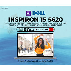 DELL INSPIRON 15 5620  | i5-1240P | 16GB | 512SSD