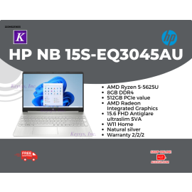 HP NB 15"  Ryzen 5 15S-EQ3045AU