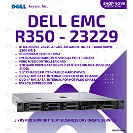 Dell EMC PowerEdge® R350-210-BBRU / 23229
