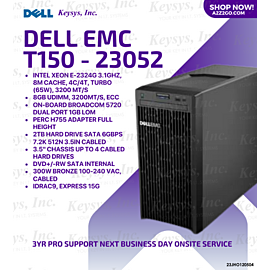 Dell EMC PowerEdge® T150 210-BBSX / 23052