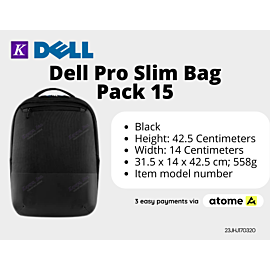 Dell Pro Slim Backpack 15