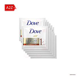 Dove 1 Minute Serum Conditioner Nourishing Oil Care | 10ml x 12