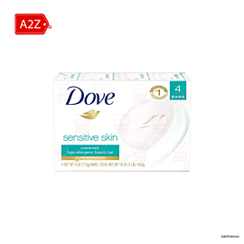 Dove Bar Soap Sensitive | 4oz x 4