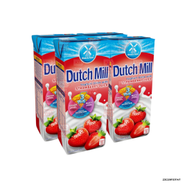 Dutch Mill Yoghurt Drink Strawberry Juice | 180ml x 4