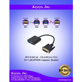 DVI to VGA 24+1