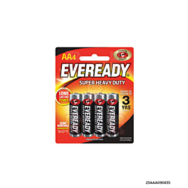 Eveready Superheavy Duty Black | AA By 4’S x 1