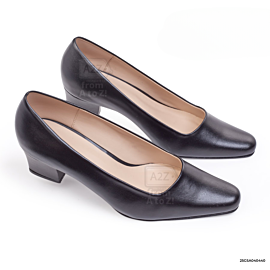 NATASHA FLORALBA Ladies' Black School Office Shoes