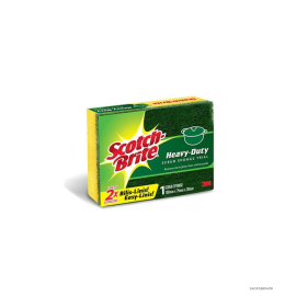 3M Scotch Brite Scrub Sponge with foam 100mm x 75mm x 30mm x1